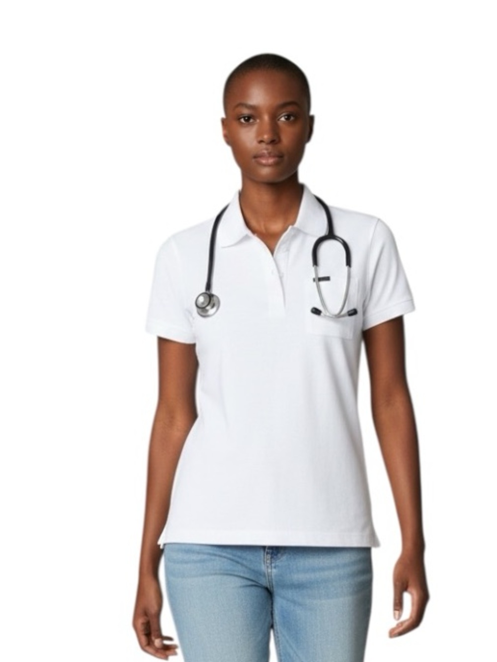 FIGS Pro Slim PIQUE Short Sleeve Polo